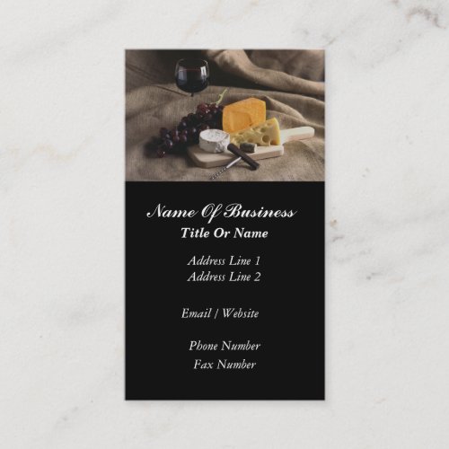 Cheesemaker Business Card