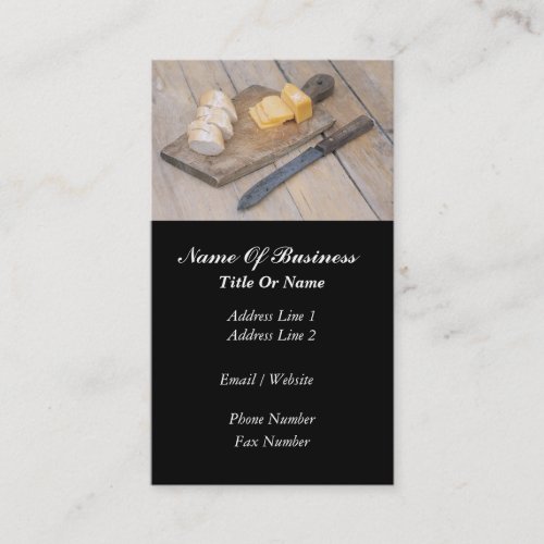 Cheesemaker Business Card