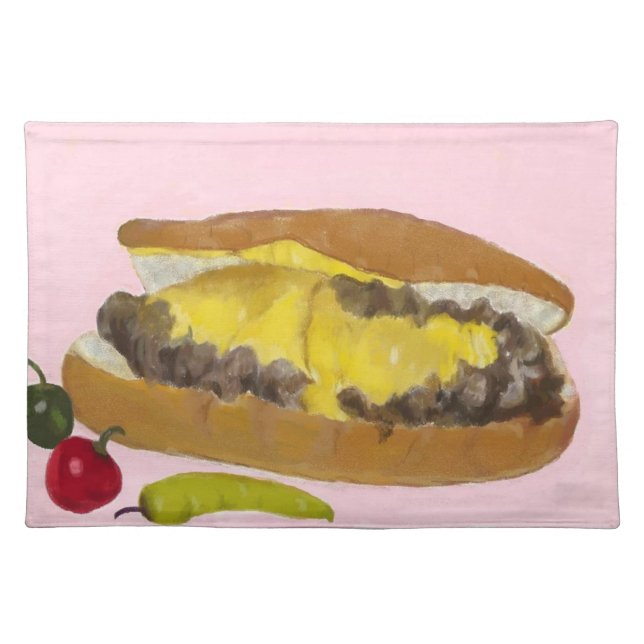 Cheesesteak Placemat (Front)