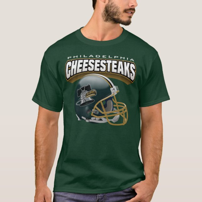 Cheesesteaks "Big Head" Tee: Home T-Shirt (Front)