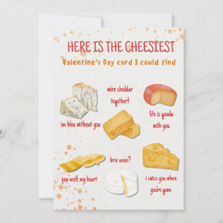 Cheesiest Funny Valentine's Day Card