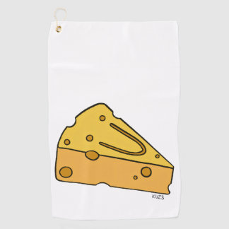 Cheesin' Cutie Cheese Golf Towel