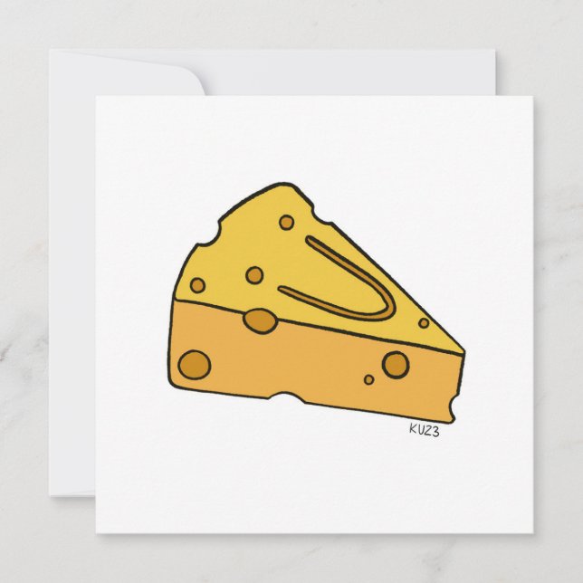 Cheesin’ Cutie Cheese Invitation (Front)