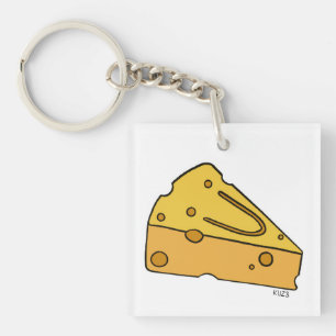 Cheesin’ Cutie Cheese Keychain