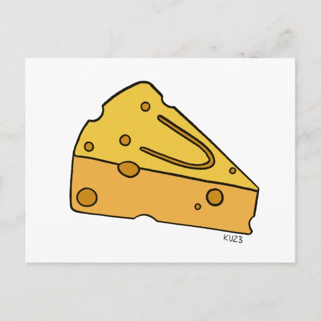 Cheesin’ Cutie Cheese Postcard (Front)