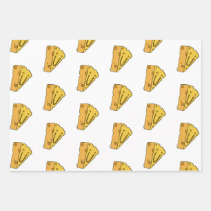 Cheesin' Cutie Cheese Wrapping Paper Sheets