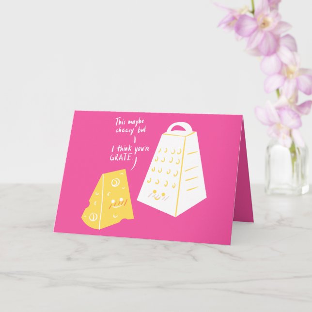 Cheesy Card (Orchid)