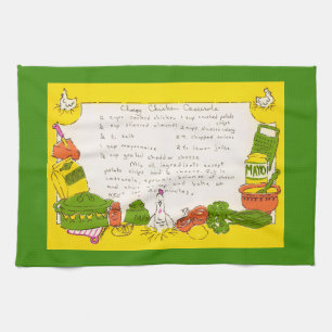 Cheesy Chicken Casserole Recipe Kitchen Towel