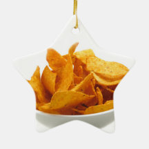 Cheesy chips ornament