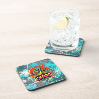 Cheesy Dragon Delight Beverage Coaster
