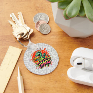 Cheesy Dragon Delight Keychain