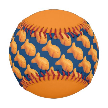 Cheesy Goldfish Baseball