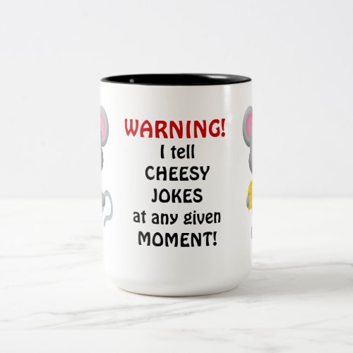Cheesy Joker coffee mug