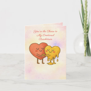 Cheesy Love & Laughs – Funny Greeting Card