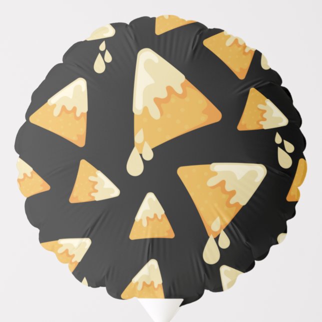 Cheesy Nachos Pattern Balloon (Front)
