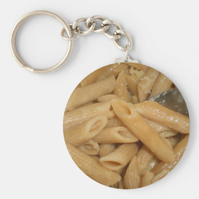 Cheesy Pasta Key Chain