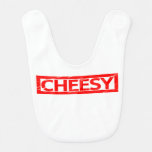 Cheesy Stamp Baby Bib