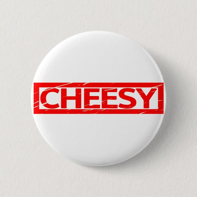 Cheesy Stamp Button (Front)