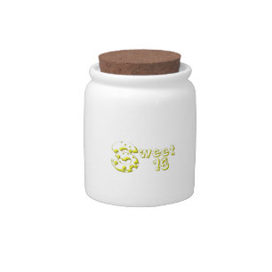 Cheesy Sweet 16 Candy Jar