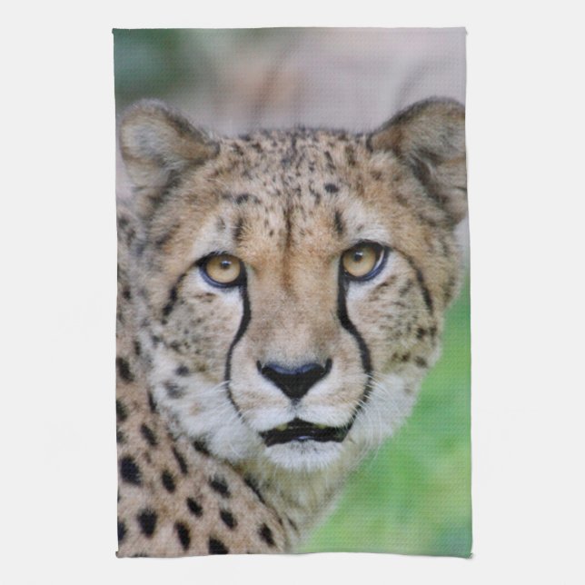 Cheetah 009 kitchen towel (Vertical)