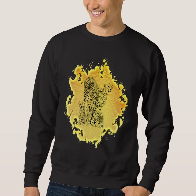 Cheetah 15 sweatshirt (Front)