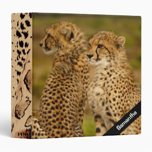 Cheetah 3 Ring Binder