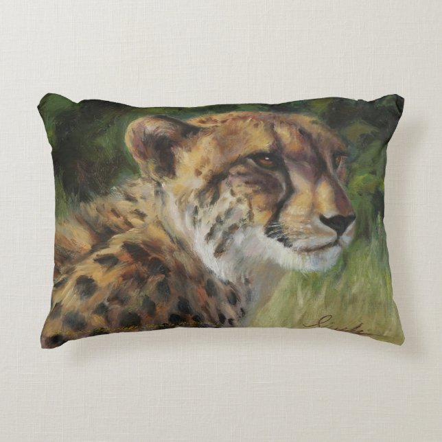 Cheetah Accent Pillow (Front)