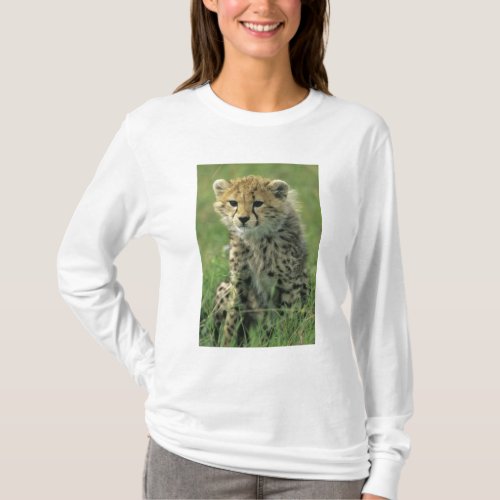 Cheetah Acinonyx jubatus Tanzania Serengeti T_Shirt