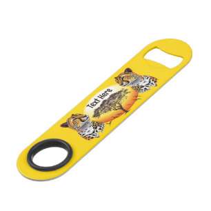 Cheetah African Feline Wild Animal Bar Key
