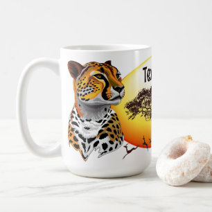 Cheetah African Feline Wild Animal Coffee Mug