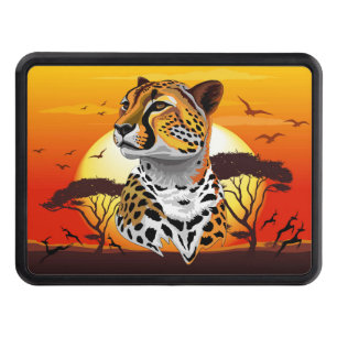 Cheetah African Feline Wild Animal Hitch Cover