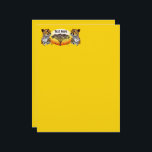 Cheetah African Feline Wild Animal Letterhead<br><div class="desc">The cheetah (Acinonyx jubatus) is a large cat and the fastest land animal. It has a tawny to creamy white or pale buff fur that is marked with evenly spaced, solid black spots. The head is small and rounded, with a short snout and black tear-like facial streaks. It reaches 67–94...</div>