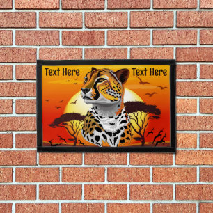 Cheetah African Feline Wild Animal Pennant