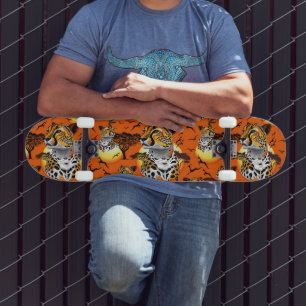Cheetah African Feline Wild Animal Skateboard