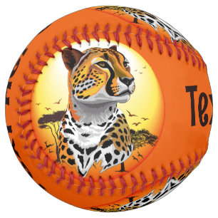 Cheetah African Feline Wild Animal Softball