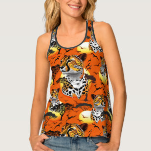 Cheetah African Feline Wild Animal Tank Top