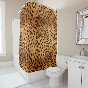 Cheetah Animal Fur Shower Curtain