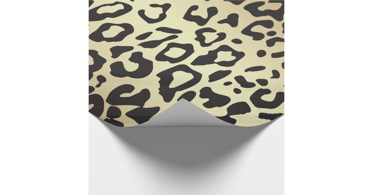 Cheetah Animal Print Wrapping Paper | Zazzle