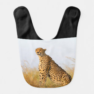 Cheetah Baby Bib
