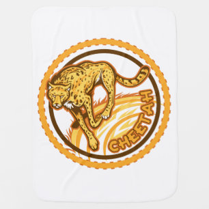 Cheetah Baby Blanket