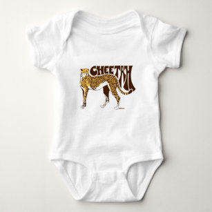 Cheetah print hot sale onesie baby