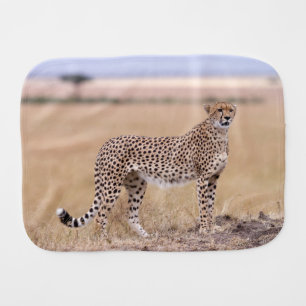 Cheetah Baby Burp Cloth