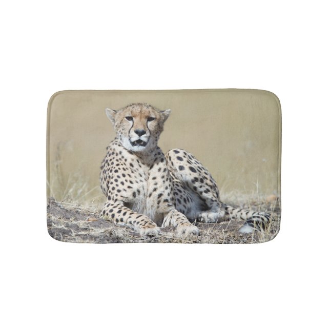 Cheetah Bathroom Mat (Front)