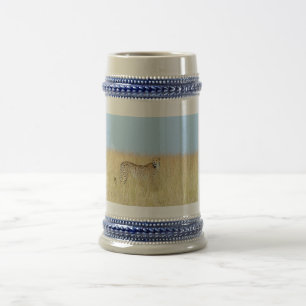 Cheetah Beer Stein