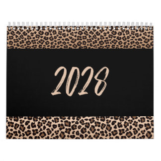 Cheetah Bible Verse Yearly Calendar