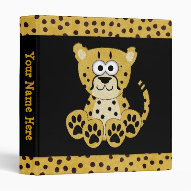 Cheetah Binder (Front/Spine)