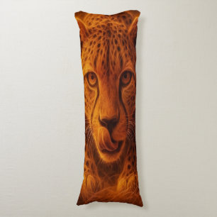 Cheetah body pillow