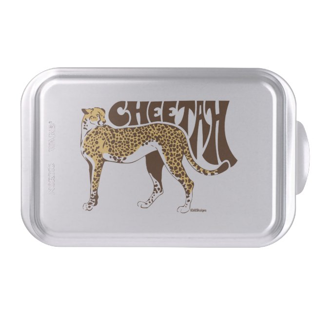 Cheetah Cake Pan (Front)