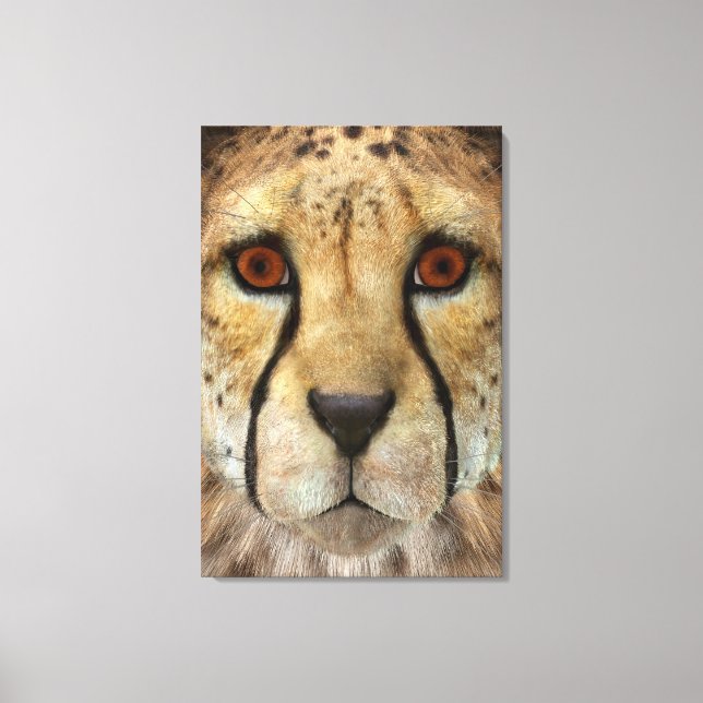 Cheetah Canvas Print (Front)