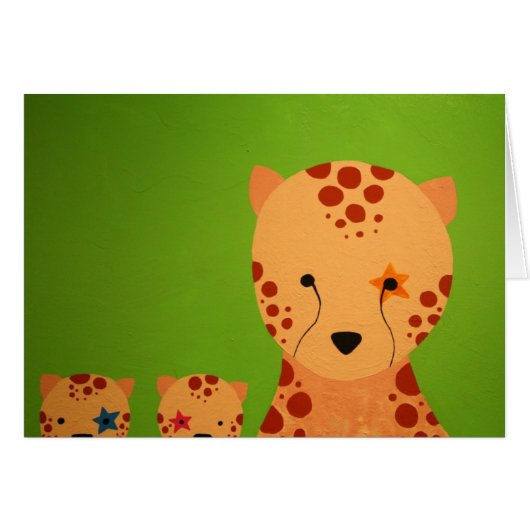 cheetah cards (Front Horizontal)
